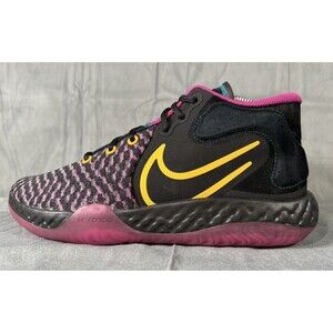 Nike KD Trey 5 VIII Mens 9.5 Black Purple Yellow CK2090-005 Basketball Shoes NEW